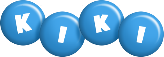 Kiki candy-blue logo