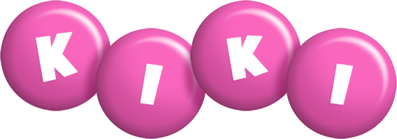 Kiki candy-pink logo