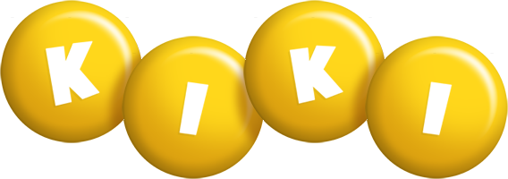 Kiki candy-yellow logo
