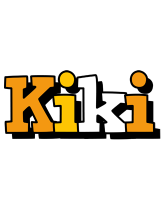 Kiki cartoon logo
