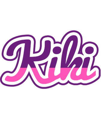 Kiki cheerful logo