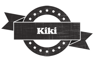 Kiki grunge logo