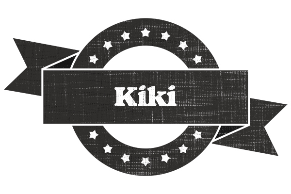 Kiki grunge logo