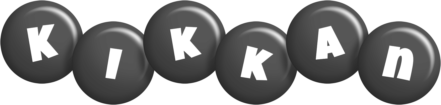 Kikkan candy-black logo