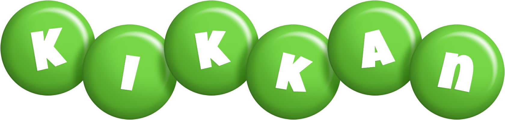 Kikkan candy-green logo