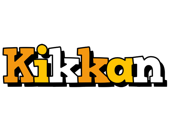 Kikkan cartoon logo