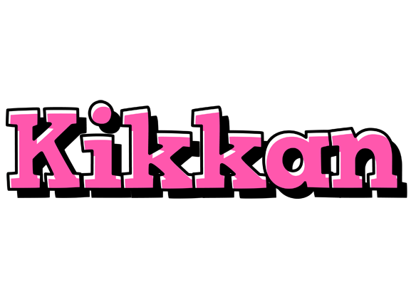 Kikkan girlish logo