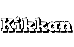 Kikkan snowing logo