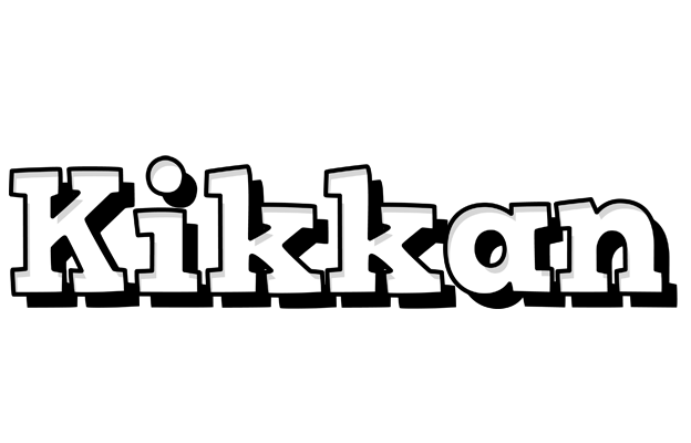 Kikkan snowing logo