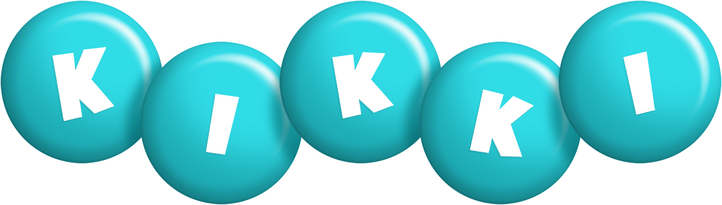 Kikki candy-azur logo