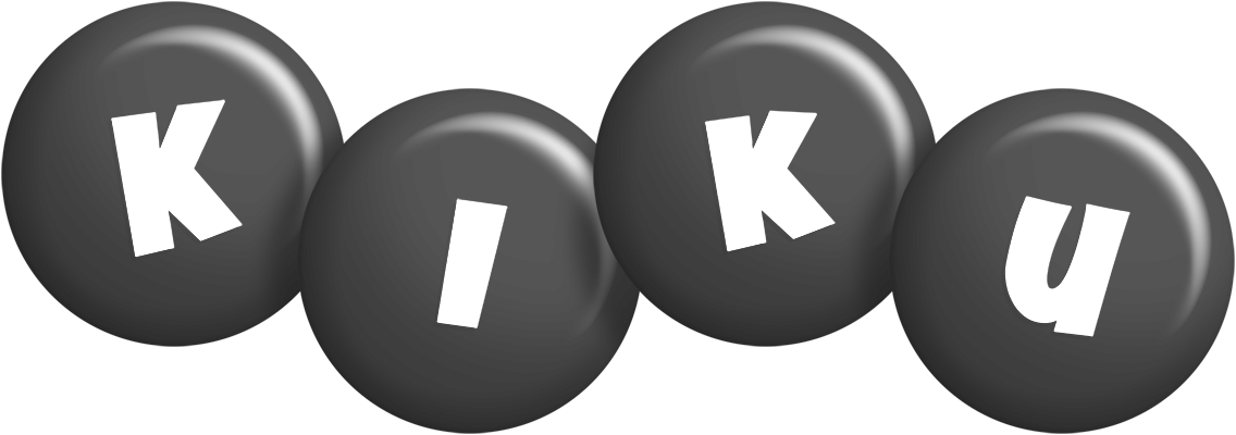 Kiku candy-black logo