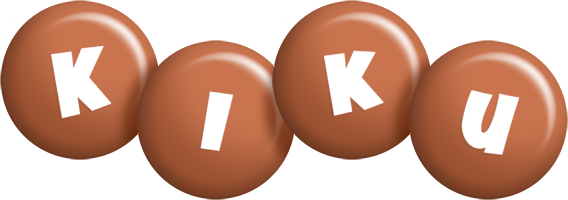 Kiku candy-brown logo