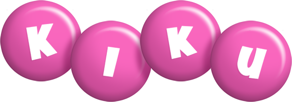 Kiku candy-pink logo