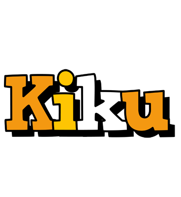 Kiku cartoon logo