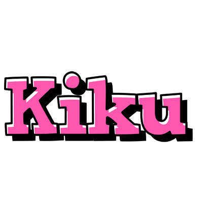 Kiku girlish logo