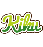 Kiku golfing logo