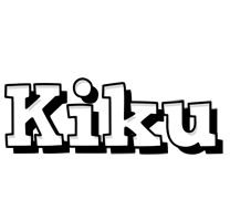 Kiku snowing logo