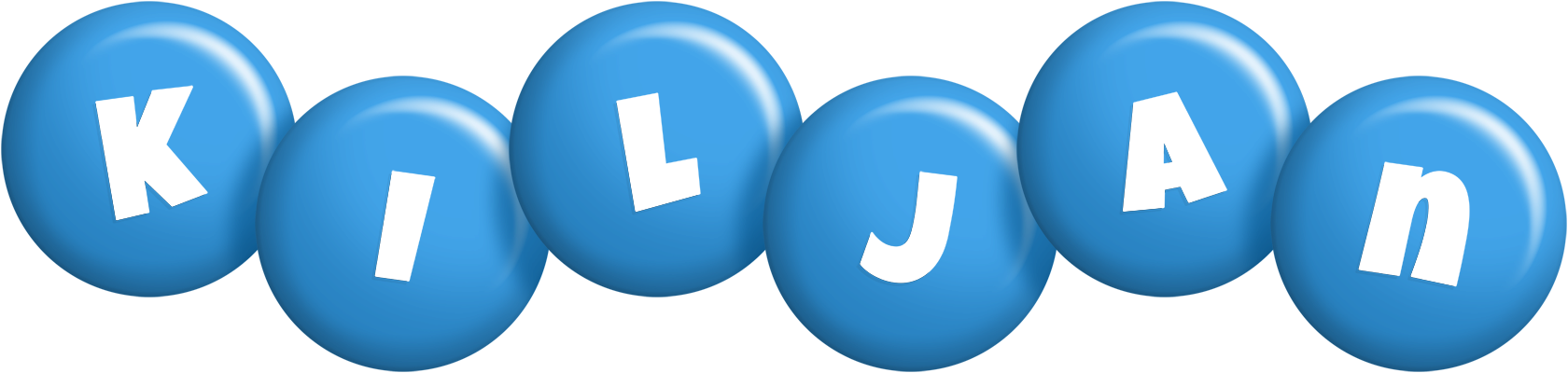 Kiljan candy-blue logo