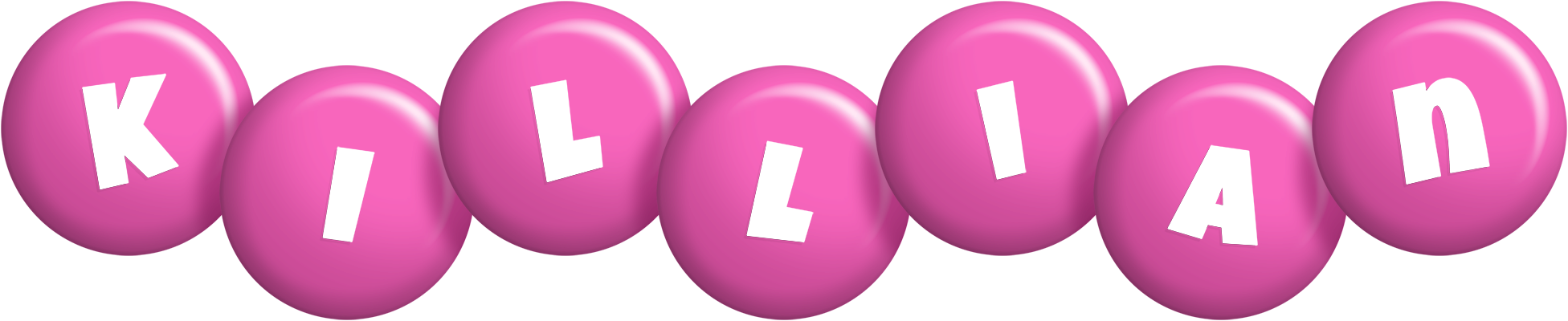 Killian candy-pink logo