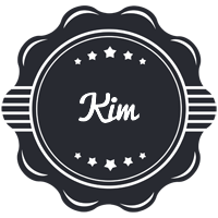 Kim badge logo
