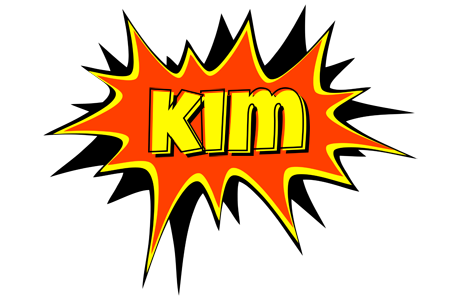 Kim bazinga logo