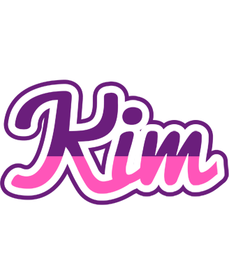 Kim cheerful logo