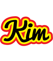 Kim flaming logo