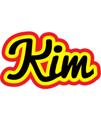 Kim flaming logo