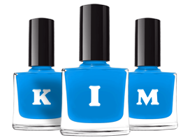 Kim glossy logo