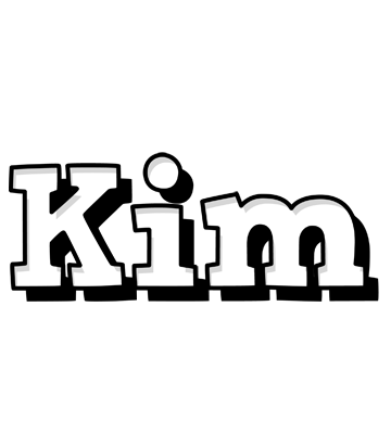 Kim snowing logo