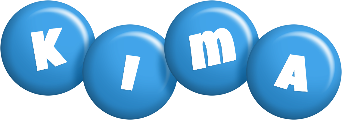 Kima candy-blue logo