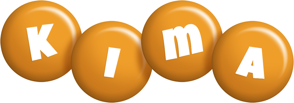 Kima candy-orange logo