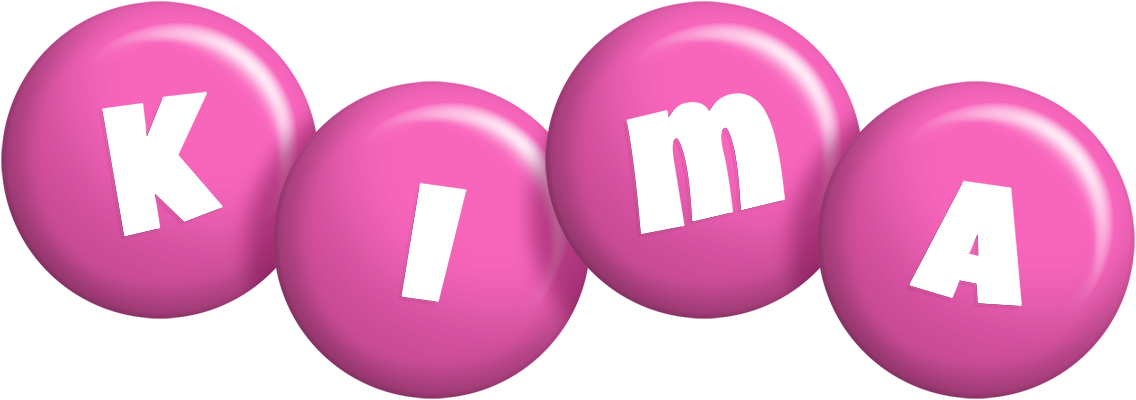 Kima candy-pink logo