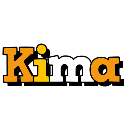 Kima cartoon logo