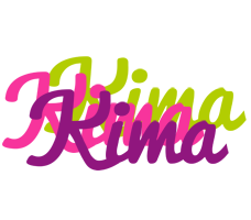 Kima flowers logo