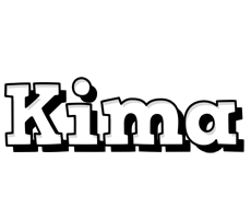 Kima snowing logo