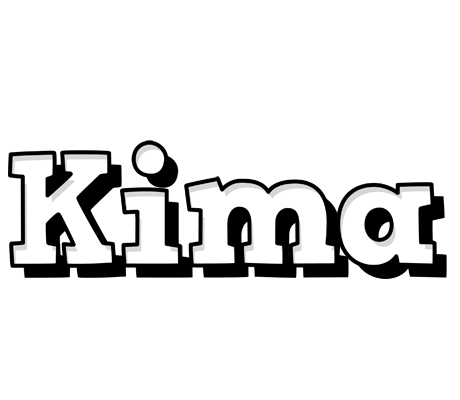Kima snowing logo