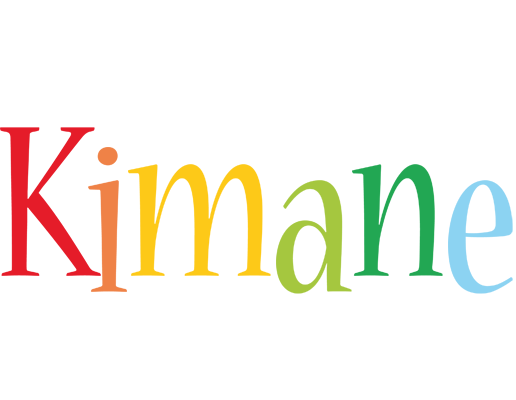 Kimane birthday logo