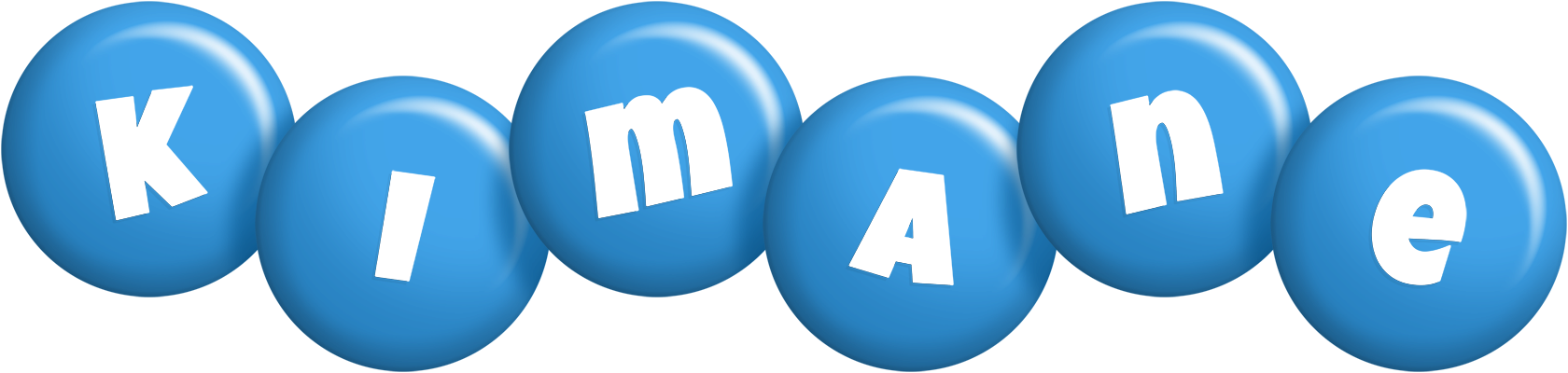 Kimane candy-blue logo