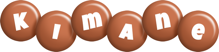 Kimane candy-brown logo