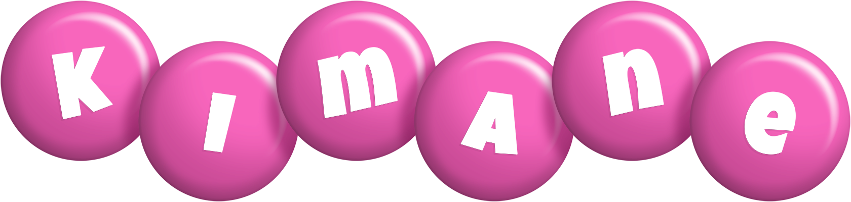 Kimane candy-pink logo