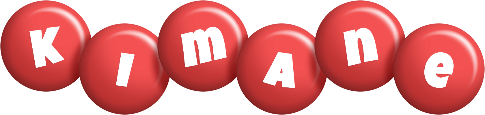 Kimane candy-red logo