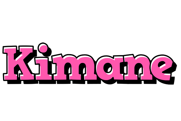 Kimane girlish logo