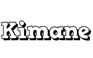 Kimane snowing logo