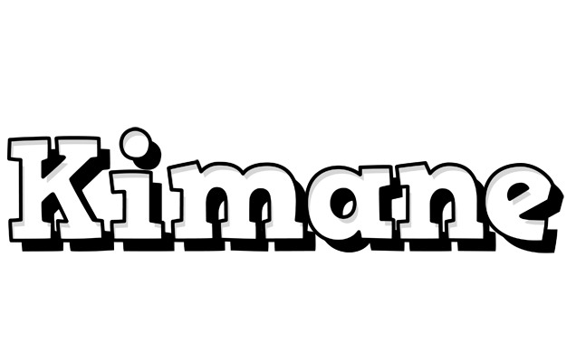Kimane snowing logo