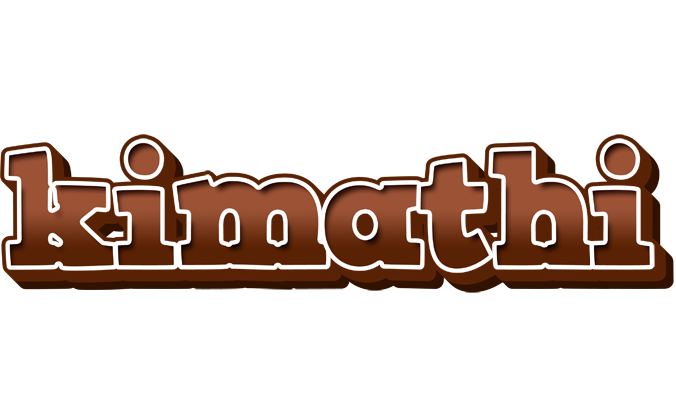 Kimathi brownie logo