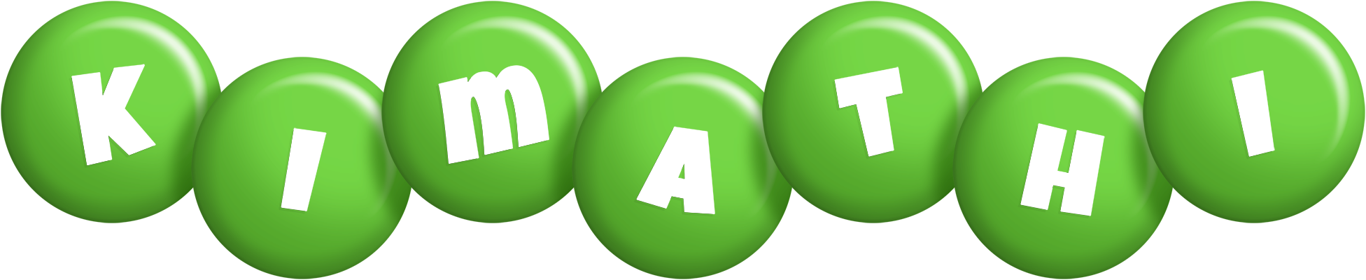 Kimathi candy-green logo