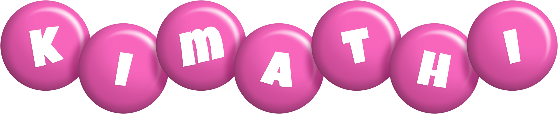 Kimathi candy-pink logo