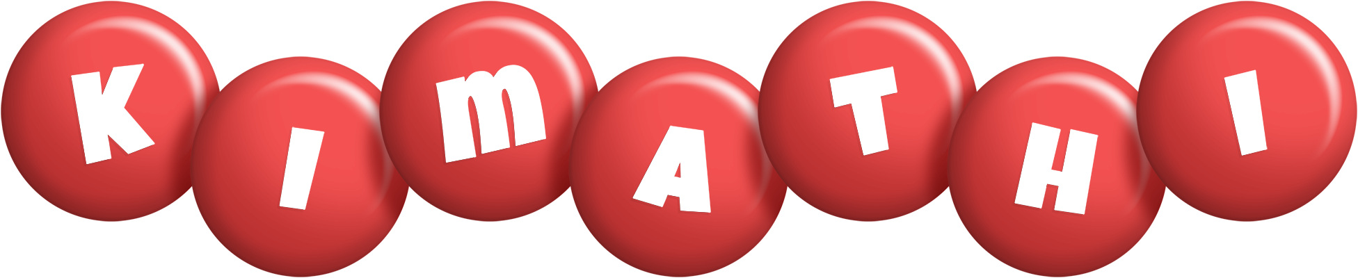 Kimathi candy-red logo