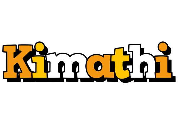 Kimathi cartoon logo